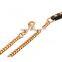 10mm stainless steel Cuban chain dog leash for outdoor training