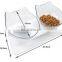 15 Degree Bevel Non-slip Pets Feeder Double Water Bowl Neck Protection Cat Bowl