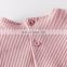 Button style infant baby jumpsuit ribbed cotton soft baby cotton romper
