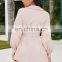 Mini Lady Dress Shirt Blouse Underbust Corset Waist Shirt Dress +waistband 2 Pieces Set