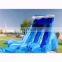 commercial whole sale inflatable blue sea rover slide with pool for kids