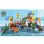 fiberglass water house slides aqua theme park tubes equipment
