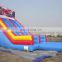Spiderman Theme Inflatable Water Slide Commercial Backyard Inflable Kids Water Slides With Pool