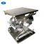 6"x6" Laboratory Manual Scissor Stainless Steel Lifting Platform