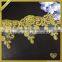 New design handmade flower trim embroidered sequin lace applique FHA-041