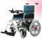 Handicapped Light Weight Mobility Electric Wheelchair Ready to Ship! Topmedi Folding Rehabilitation Therapy Supplies 44/49KG 10"
