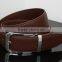 man pu belt faux leather belt with revolving alloy buckle