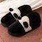 Men's cotton slippers bag with autumn and winter men's and women's home indoor home furry warmth all-inclusive with heel cotton shoes