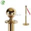 Stainless Steel Crowd Queue Control Barrier Stanchion Stand with a Rope
