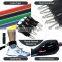 Custom Logo Yoga Training Tube Resistance Bands 11Pcs Set 100 150 Lb Gym Latex Resistance Belt Set