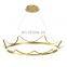 Nordic creative gold light luxury crown chandelier pendant lights home light decoration