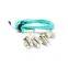 12 Cores MPO to LC Female Male Optical Fiber Patchcord OM3 Fiber Optic Patch cord Fiber Jumper