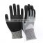 High Quality Level 5 Cut Resistant Gloves Nitrile Sandy AnCut Resistant Gloves Nitrile Sandy Anti Cut Gloves for Assembly Worker
