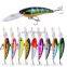 factory direct 9cm/7g Sinking depth 1.5m Minnow for sea fishing lake fishing river fishing