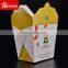 Disposable paper food to go boxes restaurant