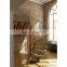 Manual/motorized loft ladder steel material retractable attic stairs