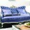 European style Solid wood royal antique sofa set furniture pure leather living room sofas