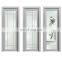 Hot sale double glass aluminium door bathroom casement door