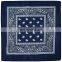 Wholesale Multifunctional Outdoor Sport Cycling Square Headband Bandanas Paisley Pattern Cowboy Scarf Cotton Bandana