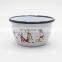 Promotional matte printing enamel glass mug