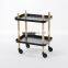 Hot Selling High Quality Modern Provide Customization Metal Bar Market Kitchen Trolley