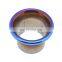 76mm 3 inch JDM Titanium Blue Cold Air Intake System Stack Kit Turbo Horn Funnel Kit