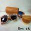 Small MOQ Custom made Manufacturer natural wooden sunglasses