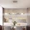 Modern LED Pendant Light Kitchen Bar 110V 220V Aluminum Wave Avize LED Chandelier Lamps