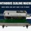 automatic sealing machine continous plastic bags sealing machine