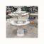 Outdoor white granite garden fountain