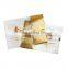 Custom logo small plastic clear sachet soap bar packaging bag