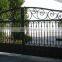 Steel Gates Wrought Iron Gate with Hot Galvanized for Villa Entrance Garden