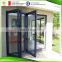 Best exterior french modern black entry custom sliding balcony glass folding patio door