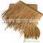 new design artificial fireproof UV-resistant anti-degumming synthetic thatch coconut palm leaves thatch roof