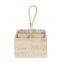 Hot Woven Whitewash Rattan Utensil Caddy Basket Boho Decor High Quality Bottle Holder Wholesale Vietnam Supplier