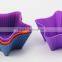 Resuable and Eco-friendly silicone flower baking cup