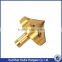 Custom brass lathe turning machine mechanical parts brass cnc machining parts brass turned parts