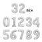 32Inch Foil Birthday Balloons Helium Number Balloon 0-9 Happy Birthday Wedding Party Decorations Aluminum Film Globos