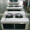 Dual discharger evaporator with hydrophilic fin