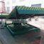 adjustable hydraulic Stationary loading and unloading dock leveler,cargo lift, loading ramp for truck container and forklift