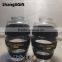 380ml Round Black Decor Bee Design Glass Honey Jars