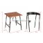 New Design Curved Backrest Retro Ironwood Balcony Catering bistro Tables And Chairs