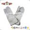 FTSAFETY Cow Split Full Palm Long Cuff Leather Glove With Reinforce Palm
