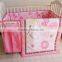 cotton baby nursery bed cover set professional manufacturer