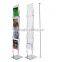Foldable Literature Stand Magazine Rack 4 Pockets for A4 size catalog stand