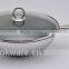 Stainless steel wok with steamer Chinese wok induction