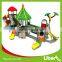 China Factory Popular Used Commercial Big Children Preschool Outdoor Playset Slide