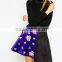 Asymmetrical lady appliqued floral skirts designs dress summer apparel suppliers