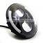 BJ-HL-017 New Arrival "DOT SAE E9" Round 7" Motocross Motorcycle HID LED Projector Headlight for Harley Davidson Headlights