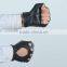 Mens High Quality Half Finger Drivers' Leather Gloves